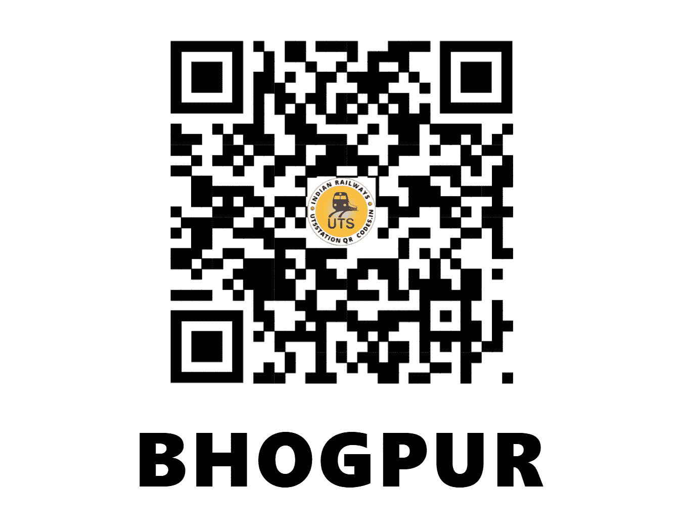 UTS QR Code for BHOGPUR - BOP - SE (WEST BENGAL)